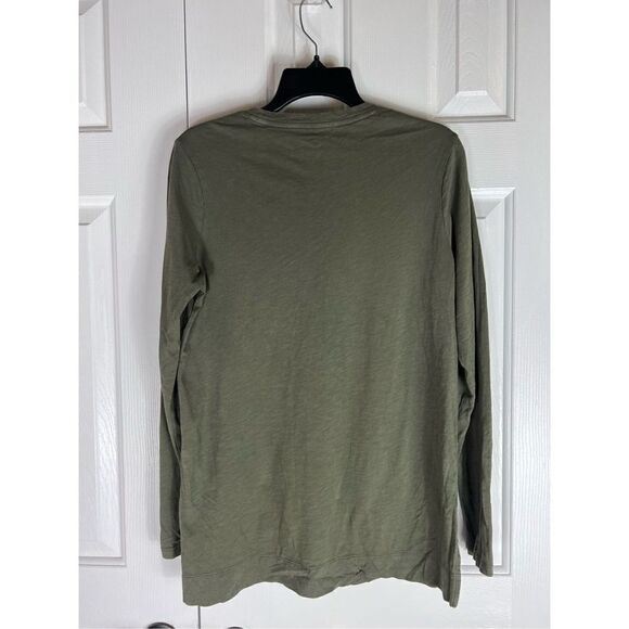 Athleta Womens Green Blouse Size M - Picture 3 of 3